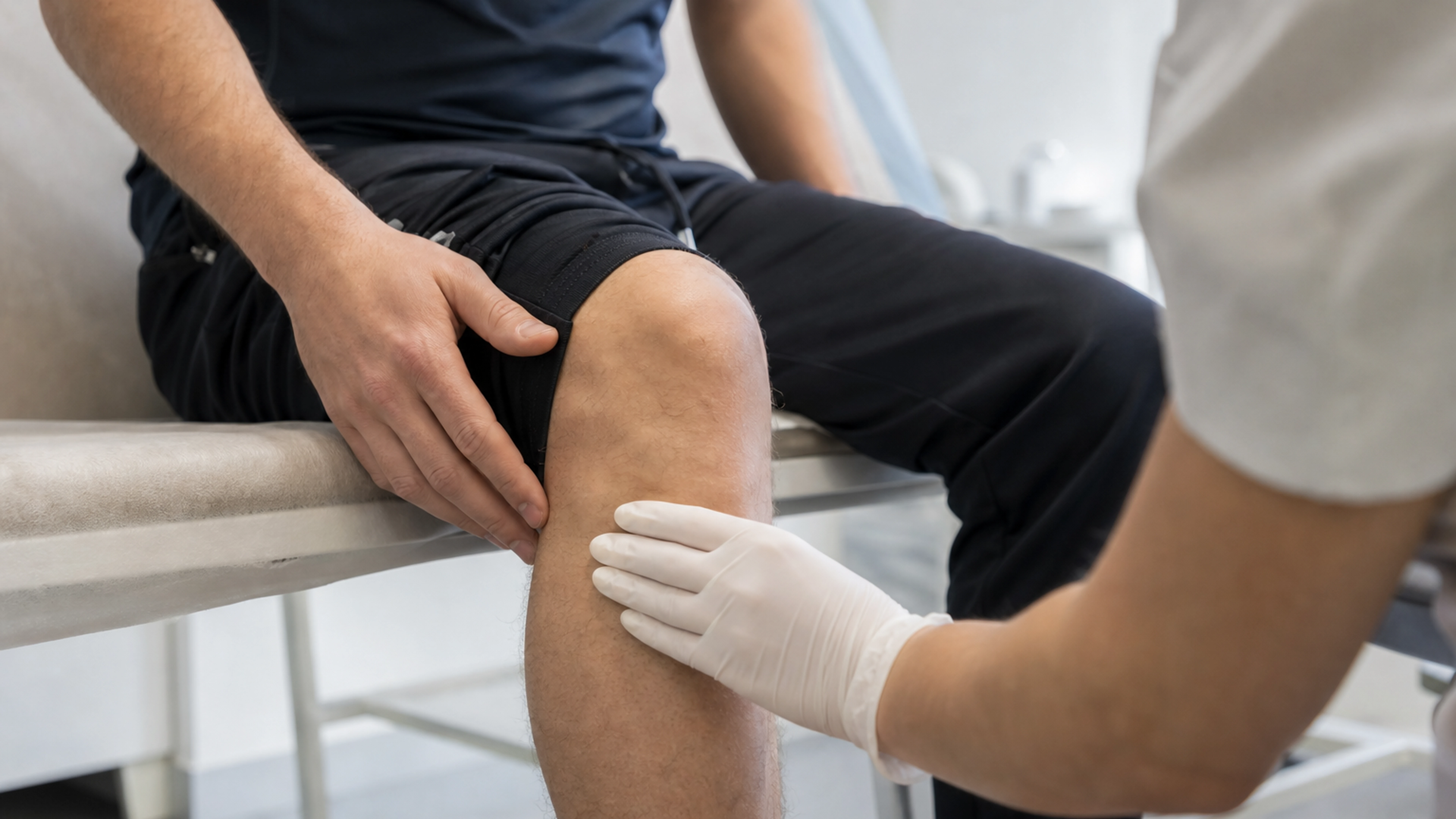 Illustration éditoriale pour l’article « Oedeme osseux du plateau tibial : symptômes et traitements »
